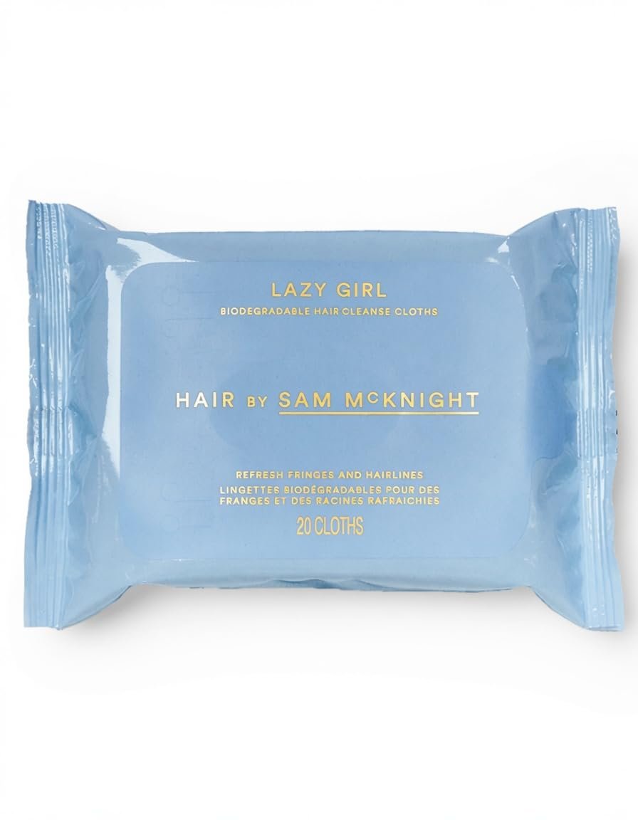 HAIR BY SAM MCKNIGHT Lazy Girl Biodegradable Hair Cleanse Cloths - Image 5