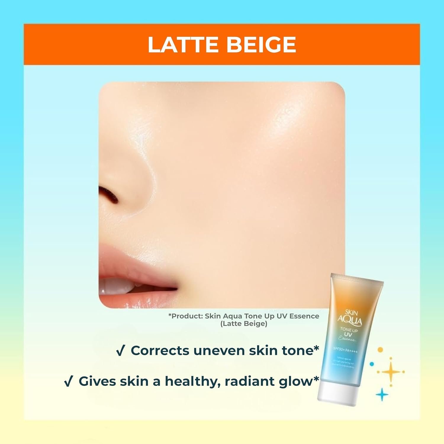 Tone Up UV Essence Sunscreen 2.82oz (80g) - Latte Beige - Image 7