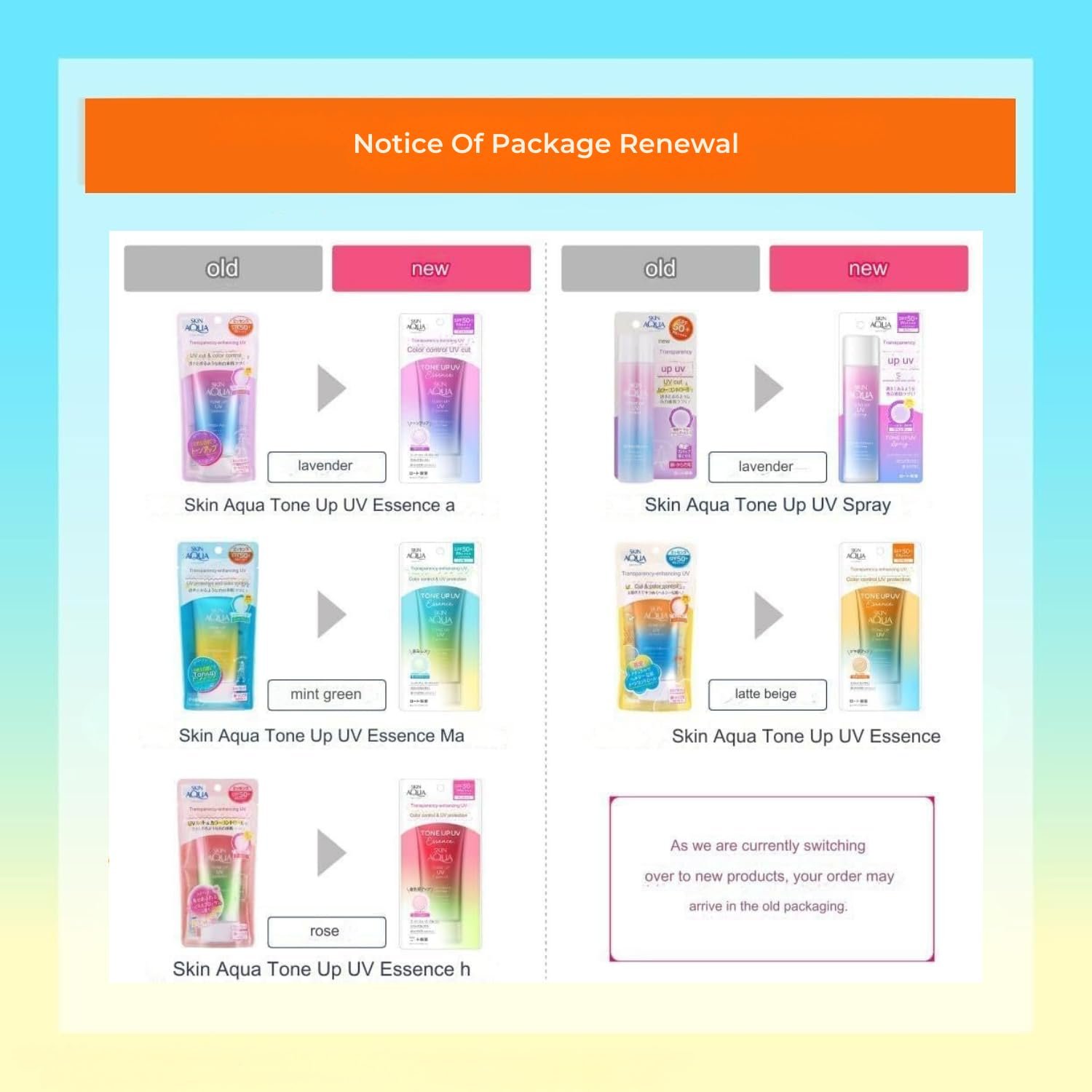 Tone Up UV Essence Sunscreen 2.82oz (80g) - Latte Beige - Image 2