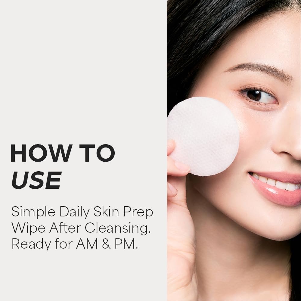 Clearing Skin Prep Essence Pads – AHA BHA PHA Exfoliating Toner Pads, 70 Pads (140ml) - Image 2